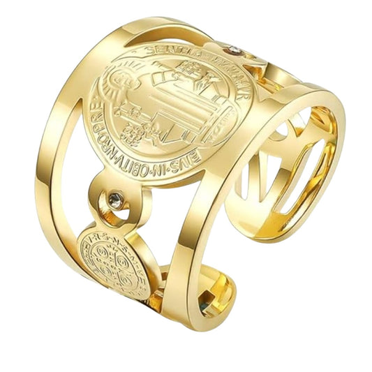 Anillo de San Benito — Amuleto de Protección Espiritual