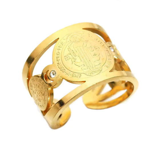 Anillo de San Benito — Amuleto de Protección Espiritual